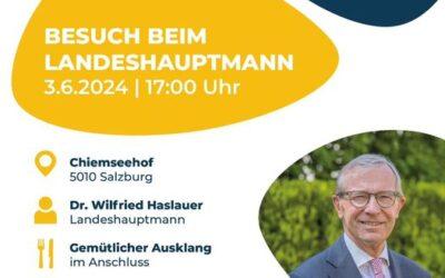 JVP Next: Besuch beim Landeshauptmann