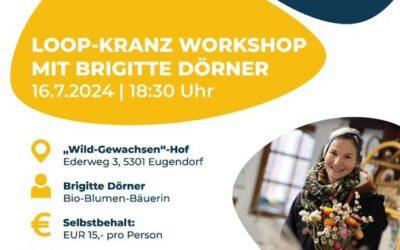 JVP Next: Loop-Kranz Workshop mit Brigitte Dörner